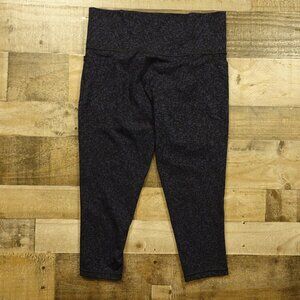 Athleta Salutation Stash Pocket Gravel Tight Leggings Women’s 1X Blue Black